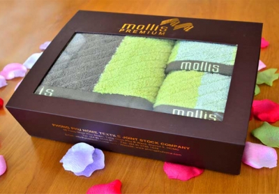 Bộ khăn quà tặng Mollis Premium