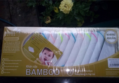 Khăn sữa kháng khuẩn Bamboo P623