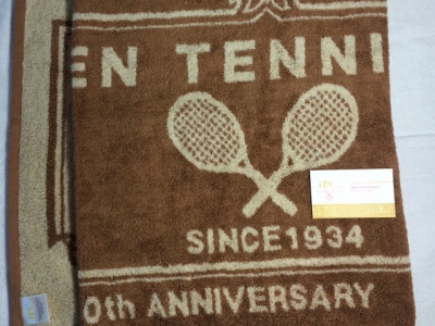 Khăn dệt logo Tennis
